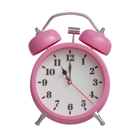 Alarm clock 11 o clock  3D Icon