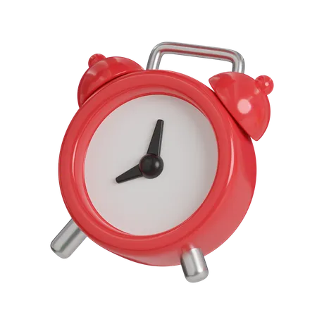 Alarm Clock Icons Minimal 3 D Illustration School Education 3D Icon