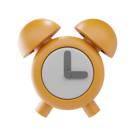 目覚まし時計  3D Icon