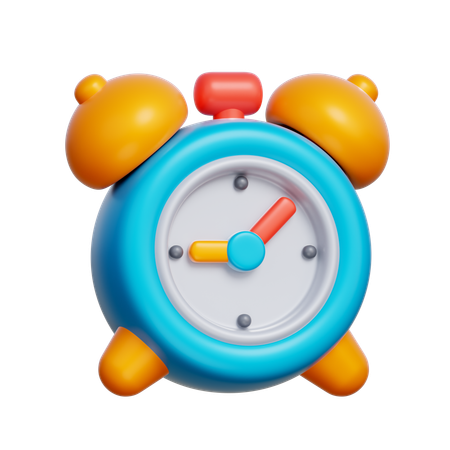 目覚まし時計  3D Icon