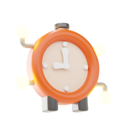 알람 시계  3D Icon