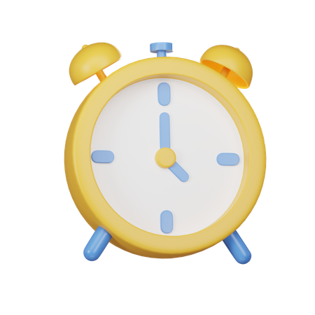 Alarm Clock  3D Icon
