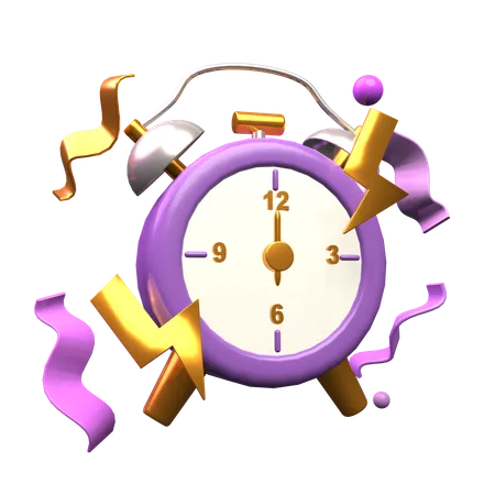 Alarm Clock  3D Icon