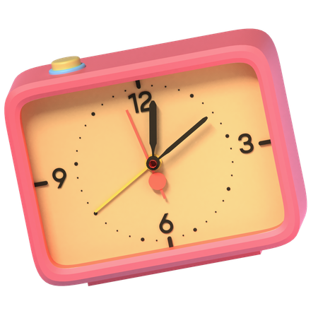 Alarm Clock  3D Icon