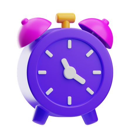 Alarm Clock  3D Icon