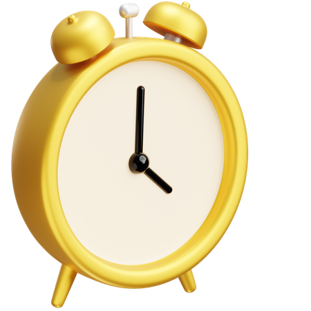 Alarm Clock  3D Icon