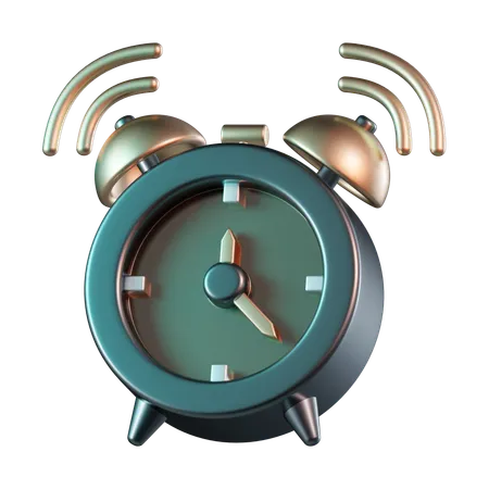 Alarm Clock  3D Icon