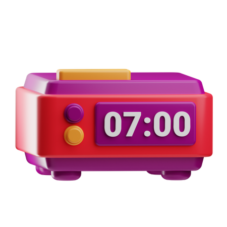 Alarm Clock  3D Icon