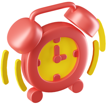 Alarm Clock  3D Icon