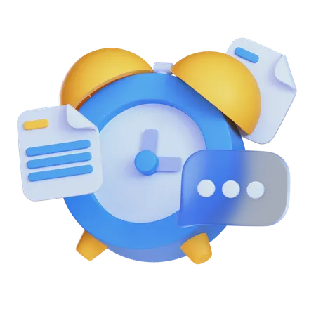 Alarm Clock  3D Icon