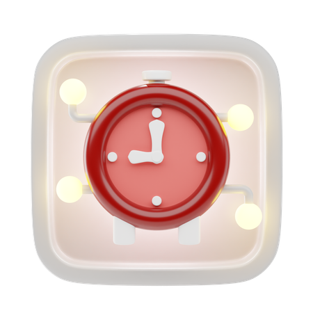 Alarm Clock  3D Icon