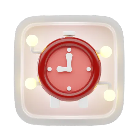 Alarm Clock  3D Icon
