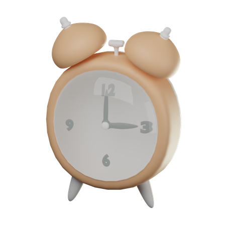 Alarm Clock  3D Icon