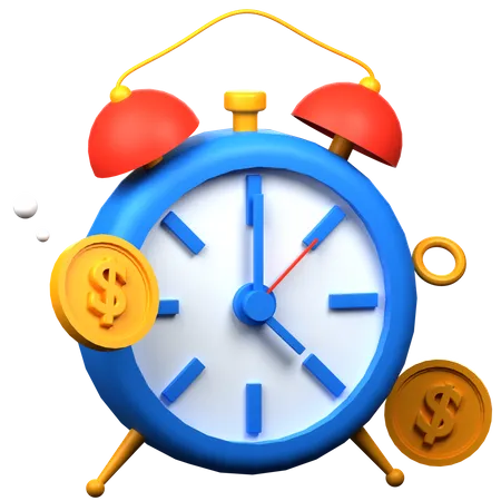 Alarm Clock  3D Icon