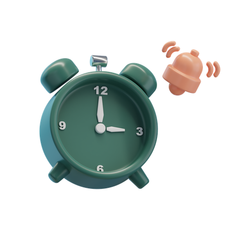 Alarm Clock  3D Icon