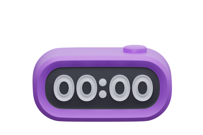 Alarm Clock  3D Icon