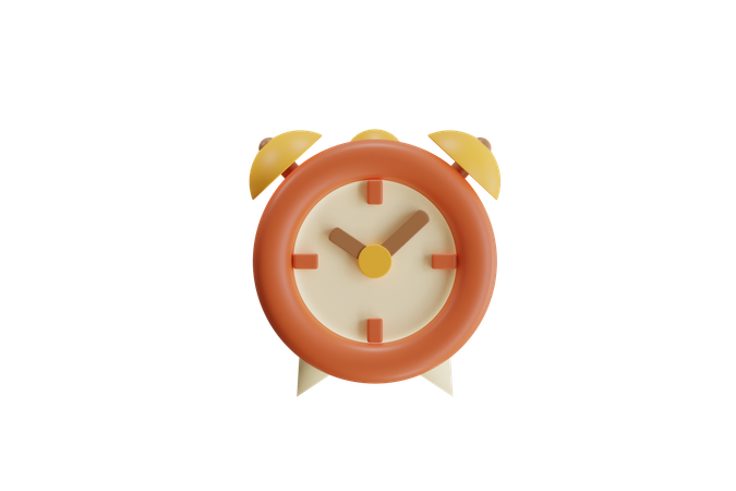 Alarm Clock  3D Icon