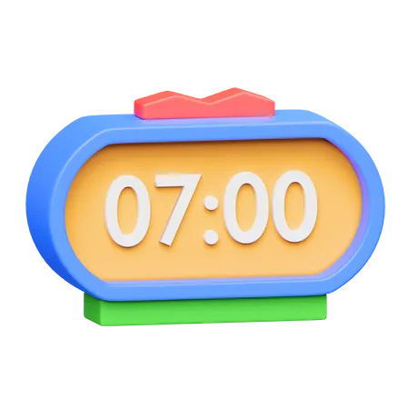 Alarm Clock  3D Icon