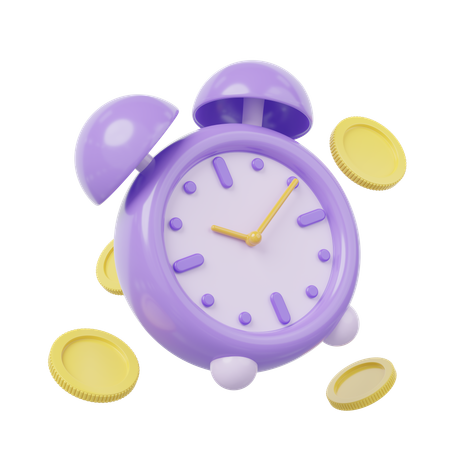 Alarm Clock  3D Icon