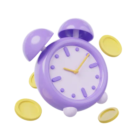 Alarm Clock  3D Icon