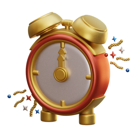 Alarm Clock  3D Icon