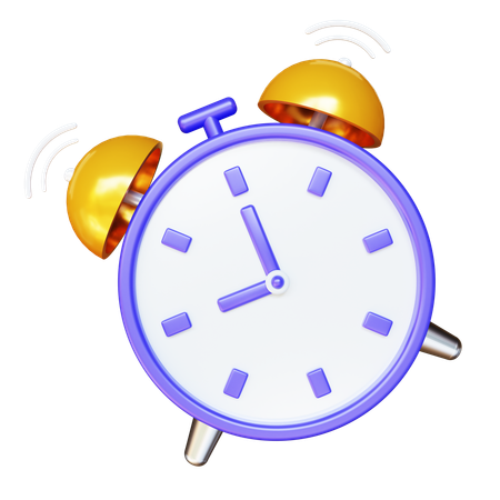 Alarm Clock  3D Icon