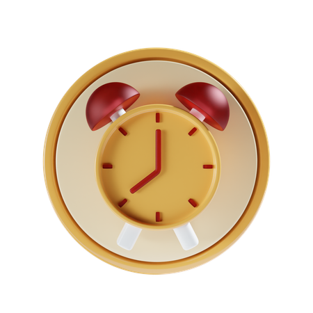 Alarm Clock  3D Icon