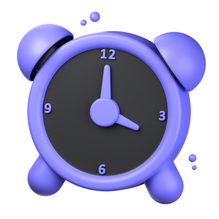 Alarm Clock  3D Icon