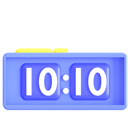 Alarm Clock  3D Icon