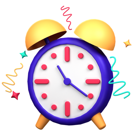 Alarm Clock  3D Icon