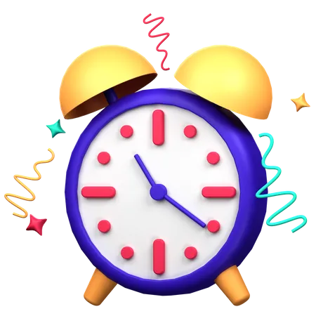 Alarm Clock  3D Icon