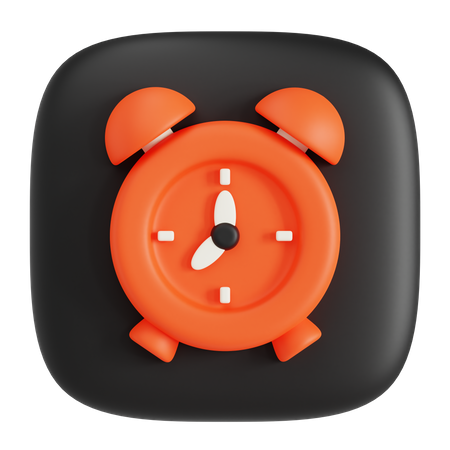 Alarm Clock  3D Icon