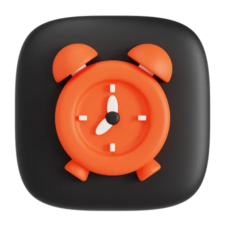 Alarm Clock  3D Icon