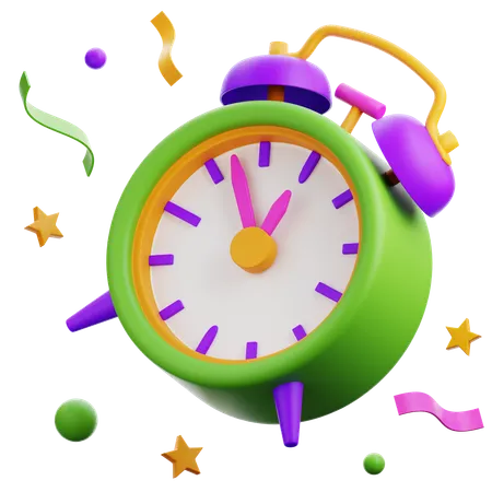 Alarm Clock  3D Icon