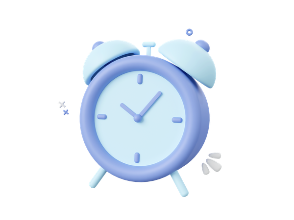Alarm Clock  3D Icon