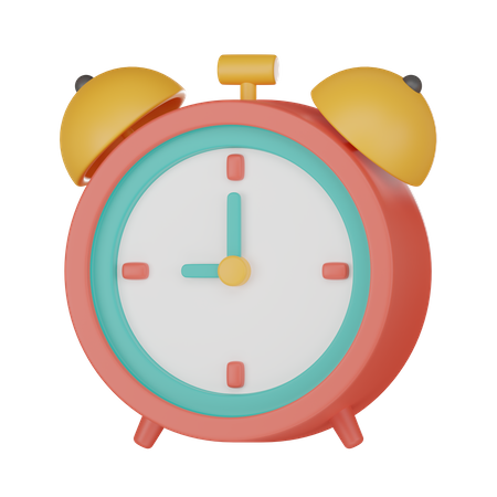 Alarm Clock  3D Icon