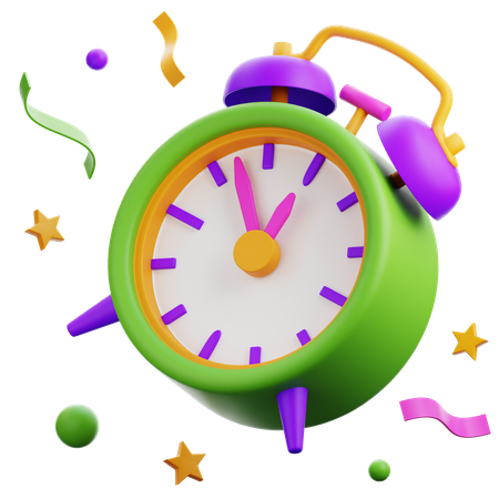 Alarm Clock  3D Icon