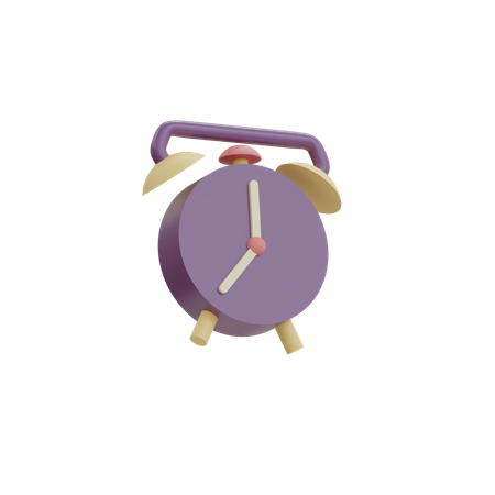 Alarm Clock  3D Illustration