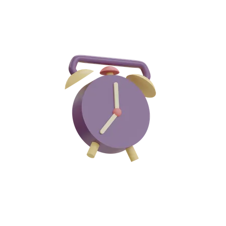 Alarm Clock  3D Illustration