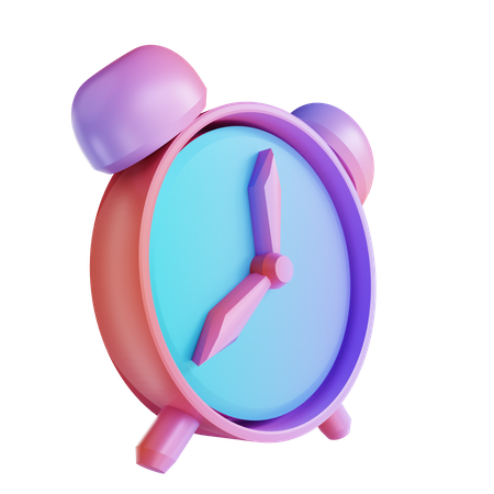 Alarm Clock  3D Illustration