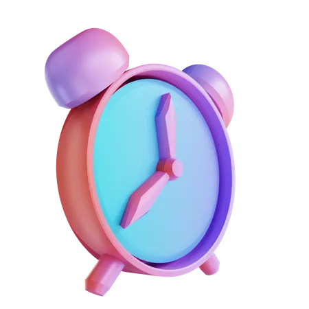 Alarm Clock  3D Illustration