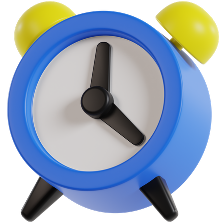 Alarm Clock  3D Illustration