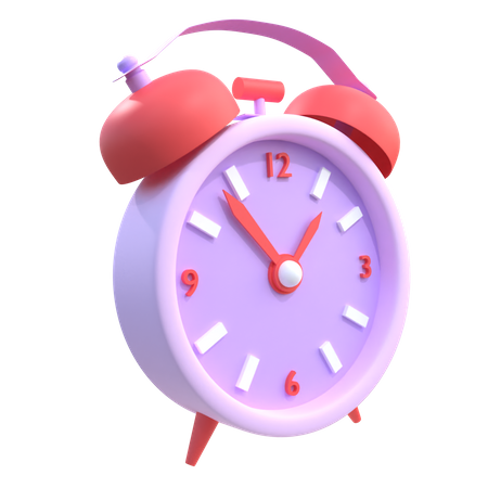 Alarm Clock  3D Illustration