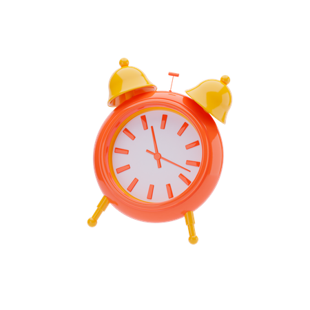 Alarm Clock  3D Illustration