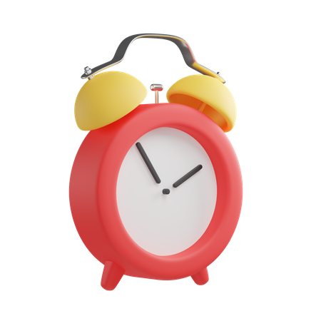 Alarm Clock  3D Illustration