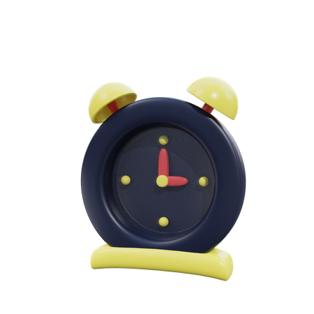 Alarm Clock  3D Illustration