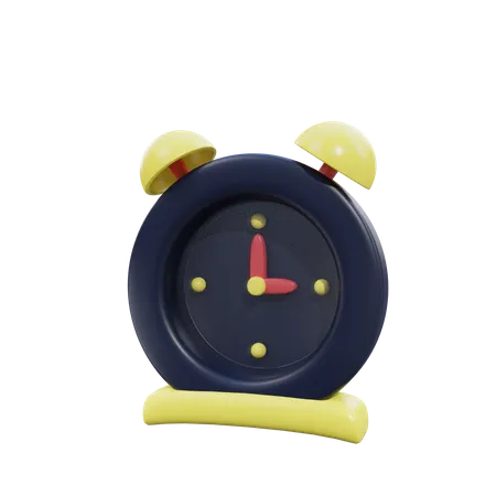 Alarm Clock  3D Illustration