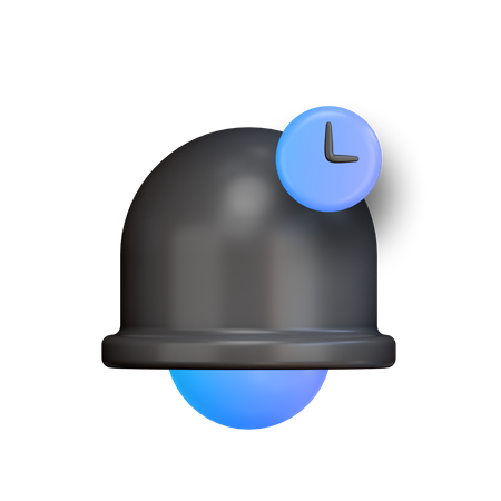 Alarm Clock  3D Illustration