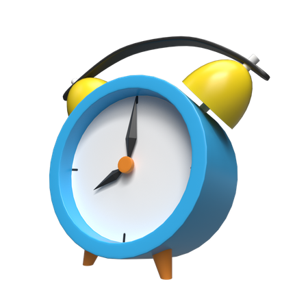 Alarm Clock  3D Illustration