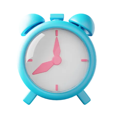 Alarm Clock  3D Illustration